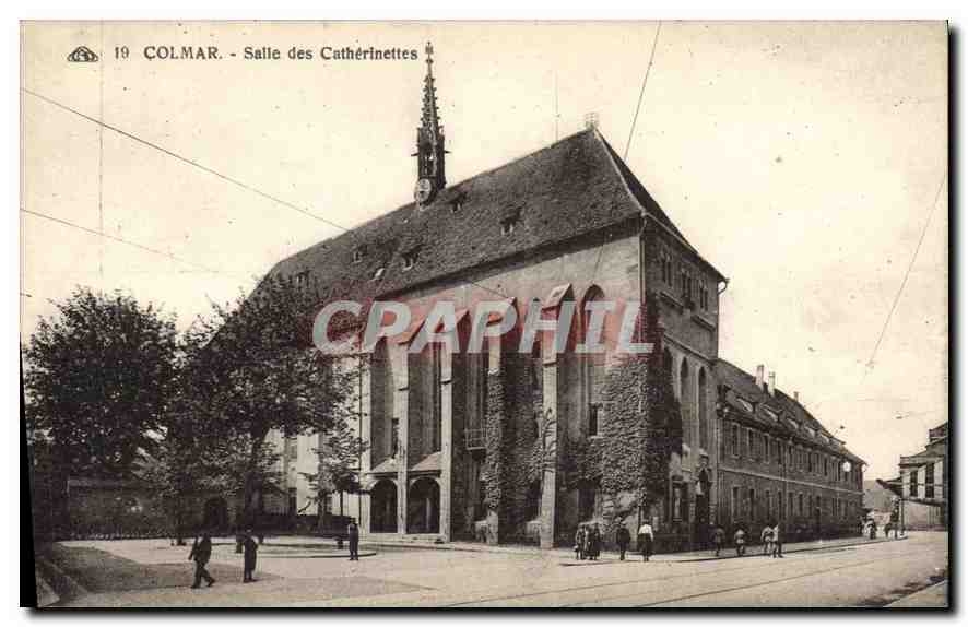 CPA Colmar Salle des Catherinettes 