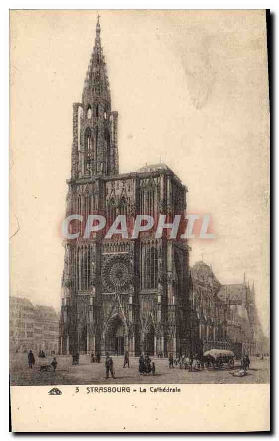 CPA Strasbourg La Cathedrale 