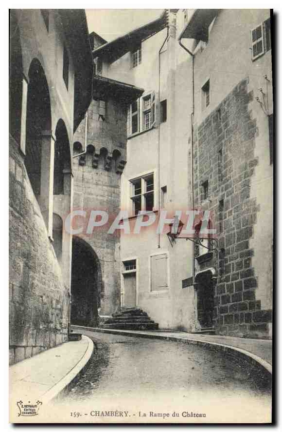 CPA Chambery La Rampe du Chateau 