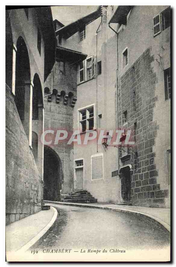 CPA Chambery La Rampe du Chateau 