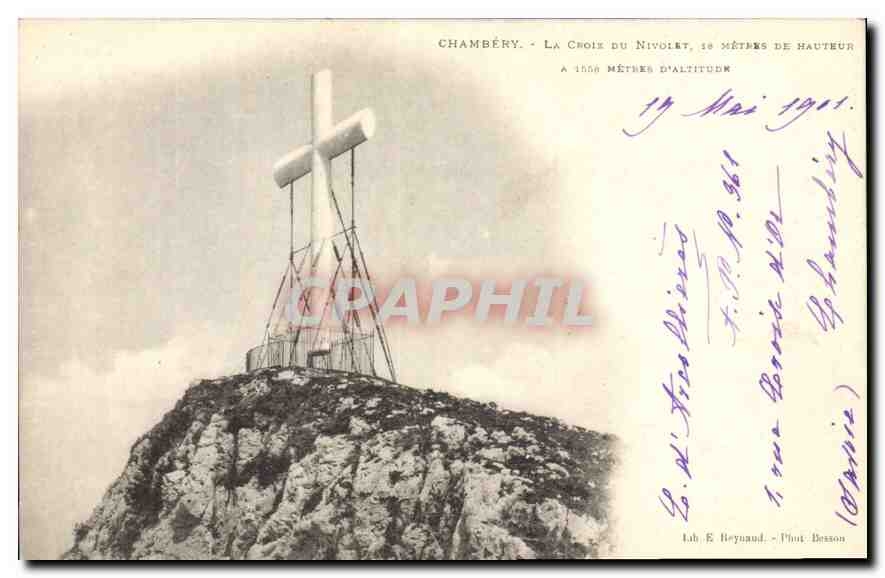 CPA Chambery La Croix du Nivolet 