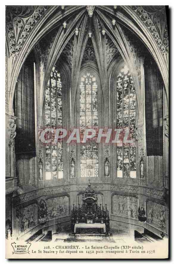 CPA Chambery La Sainte Chapelle 