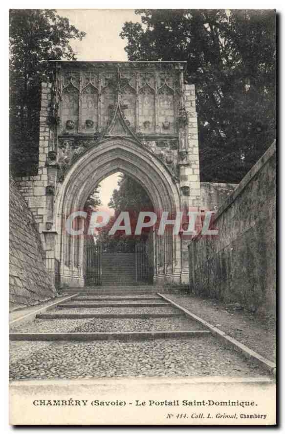CPA Chambery Savoie Le Portail Saint Dominique 