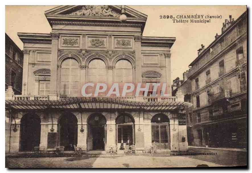 CPA Chambery Savoie Theatre Municipal 