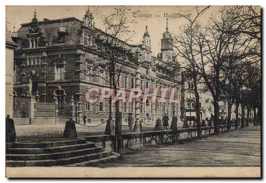 CPA Colmar Hauptpost 