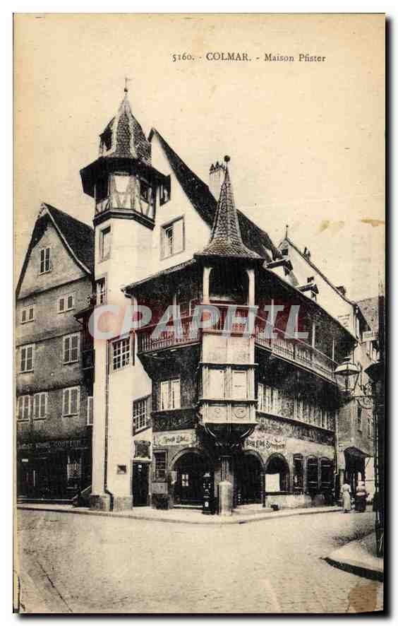 CPA Colmar Maison Pfister 
