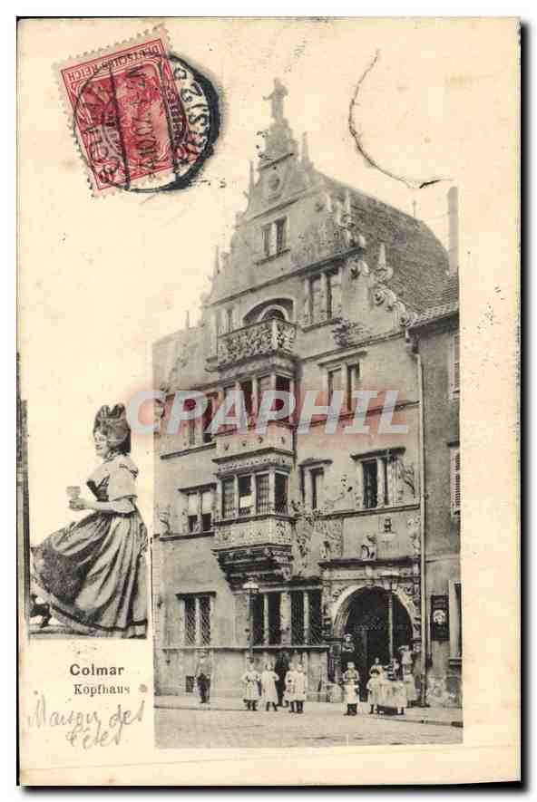 CPA Colmar Kopfhaus 