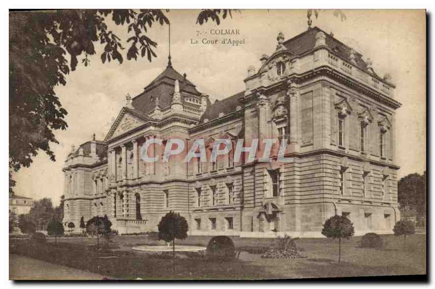 CPA Colmar la Cour d'Appel 