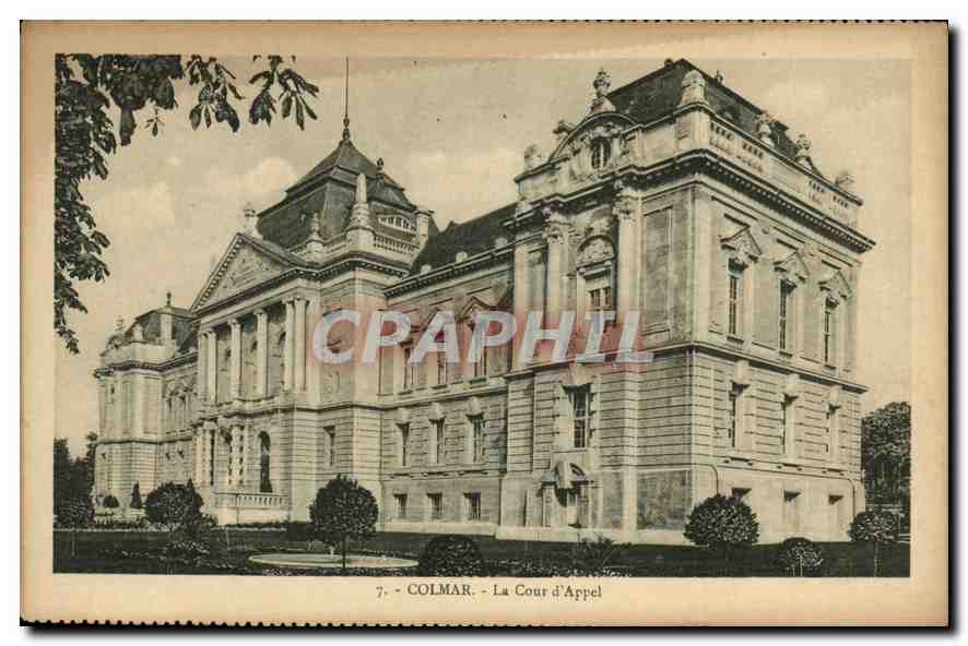 CPA Colmar La cour d'Appel 