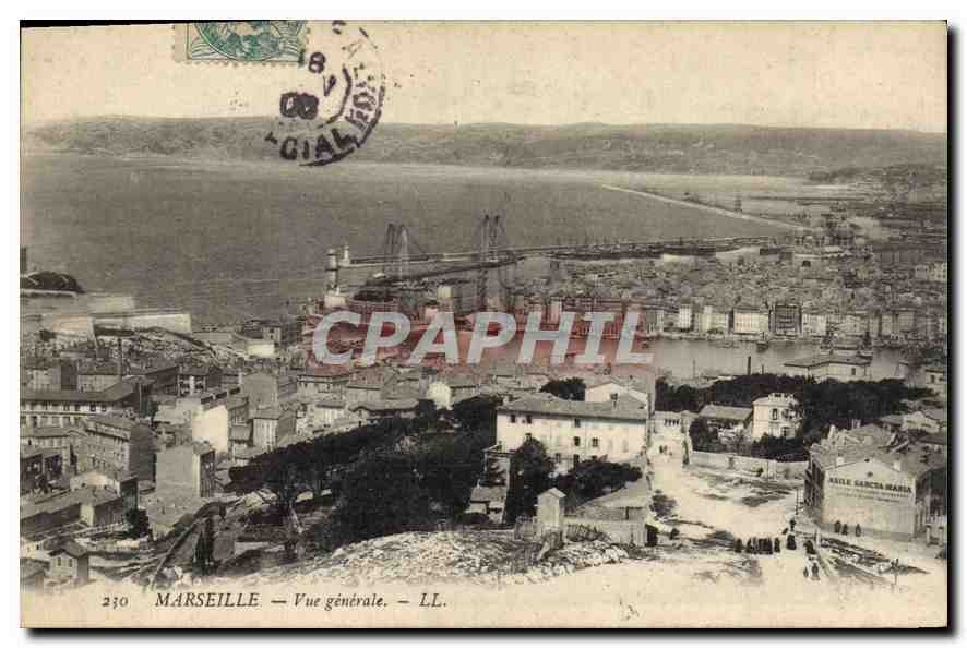 CPA Marseille vue generale 