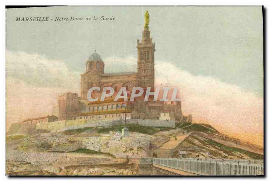 CPA Marseille Notre Dame de la Garde 