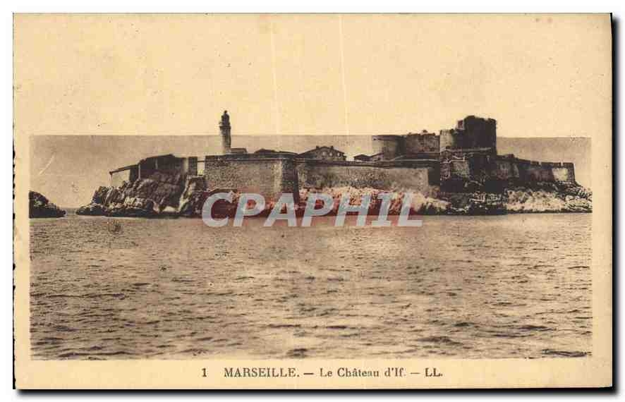 CPA Marseille le chateau d'If 