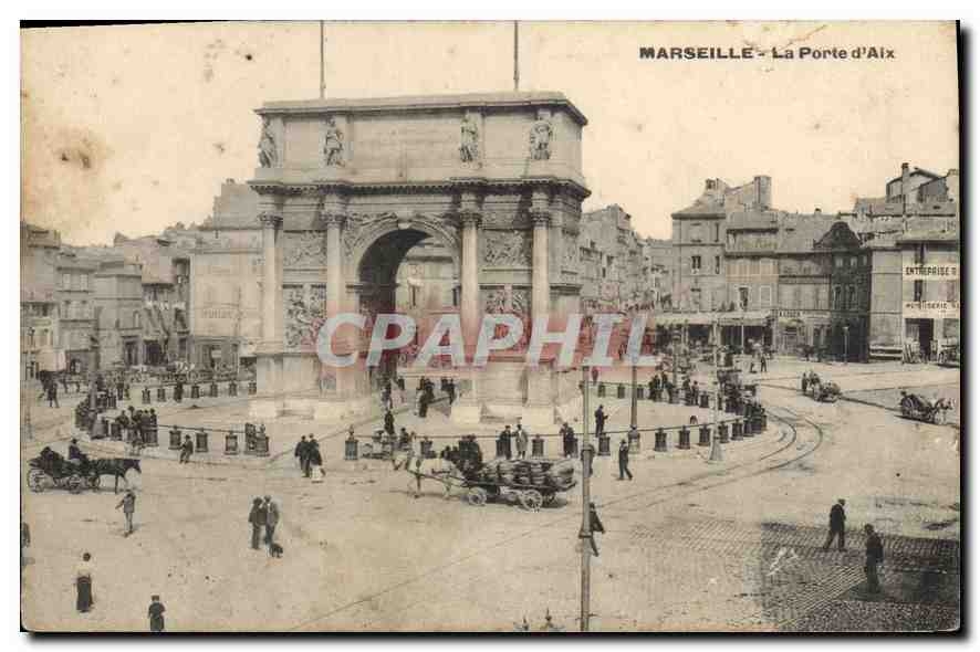 CPA Marseille la porte d'Aix