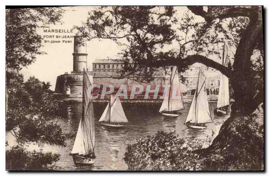 CPA Marseille Fort St Jean 