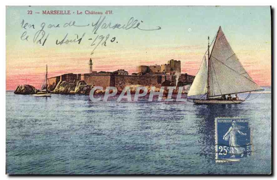CPA Marseille le Chateau d'If 