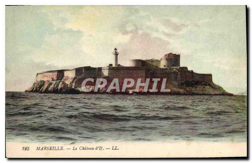 CPA Marseille le chateau d'If