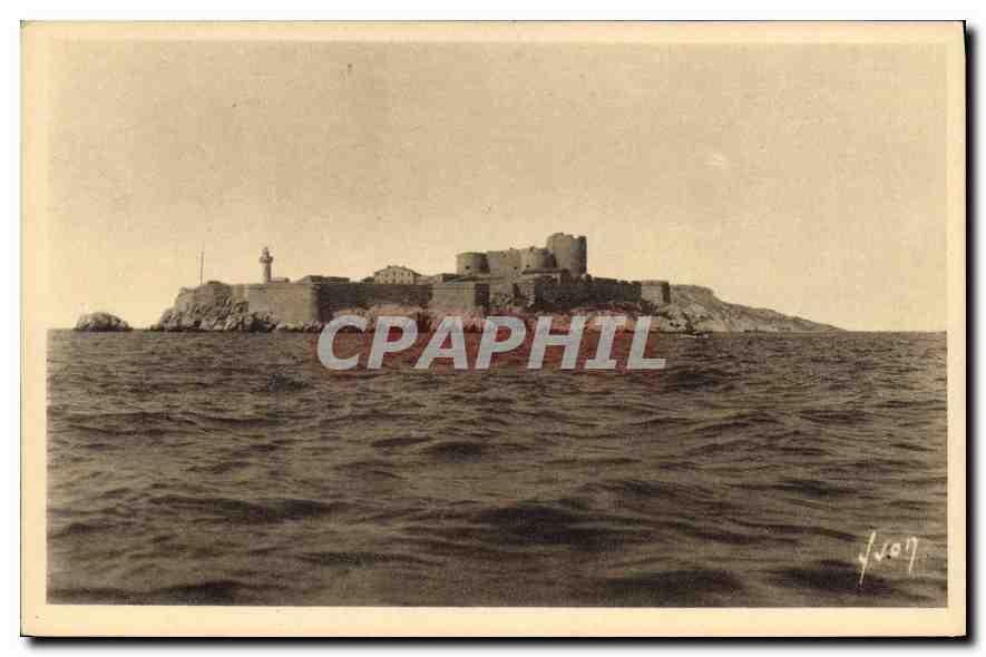 CPA Marseille B du R le chateau d'If 