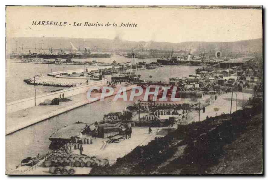 CPA Marseille les Bassins de la Joliette 