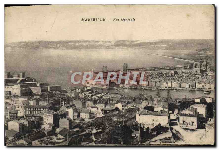 CPA Marseille vue generale 