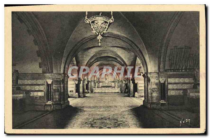 CPA Marseille Notre Dame de la garde la Crypte 