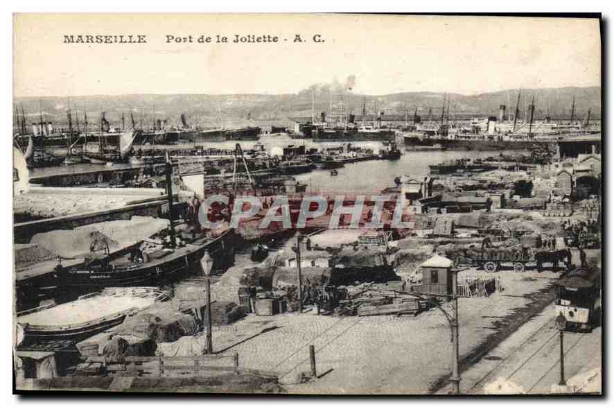 CPA Marseille Port de la Joliette 