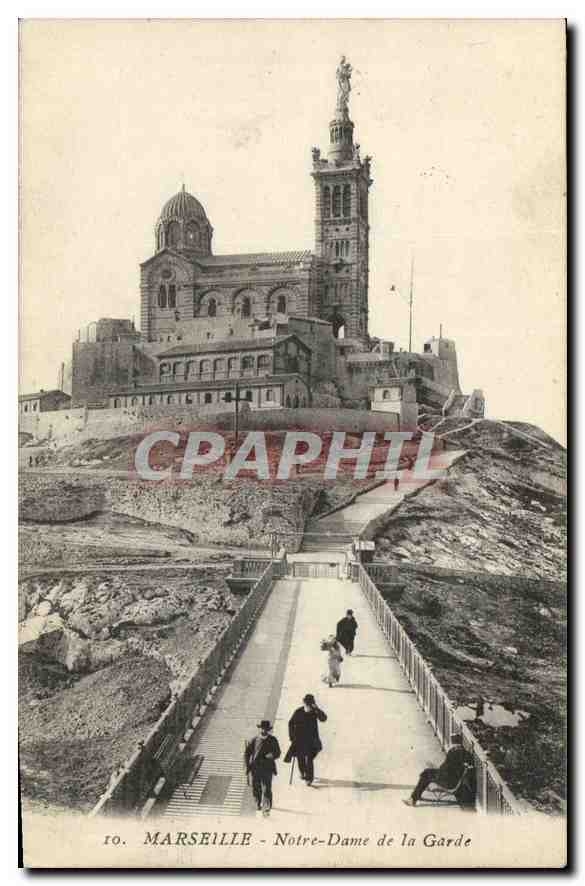 CPA Marseille Notre Dame de la Garde 