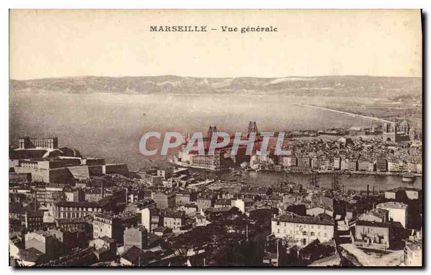 CPA Marseille vue generale 