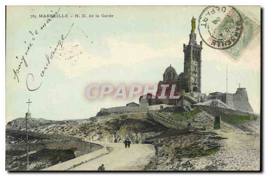 CPA Marseille N D de la Garde 
