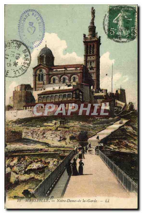 CPA Marseille Notre Dame de la Garde 