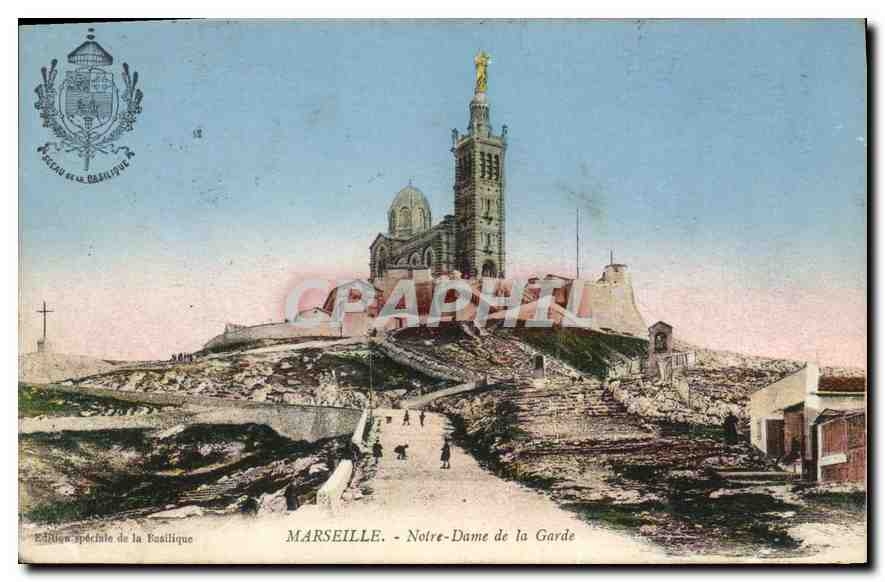 CPA Marseille Notre Dame de la Garde 