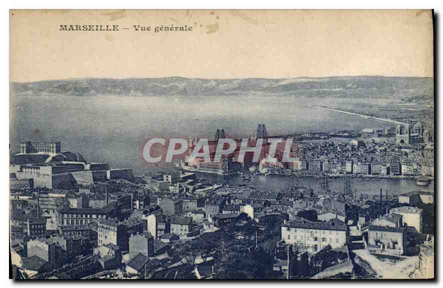 CPA Marseille vue generale 