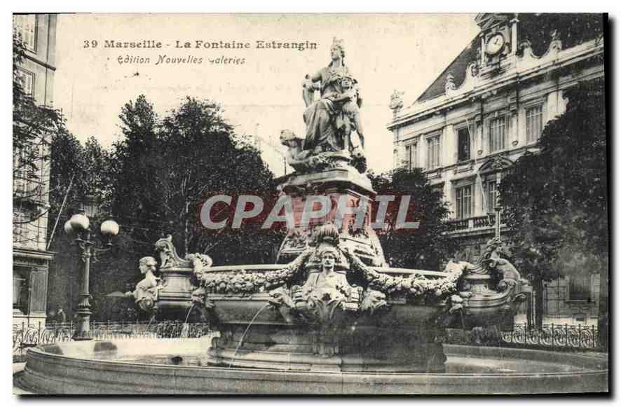 CPA Marseille la Fontaine Estrangin 
