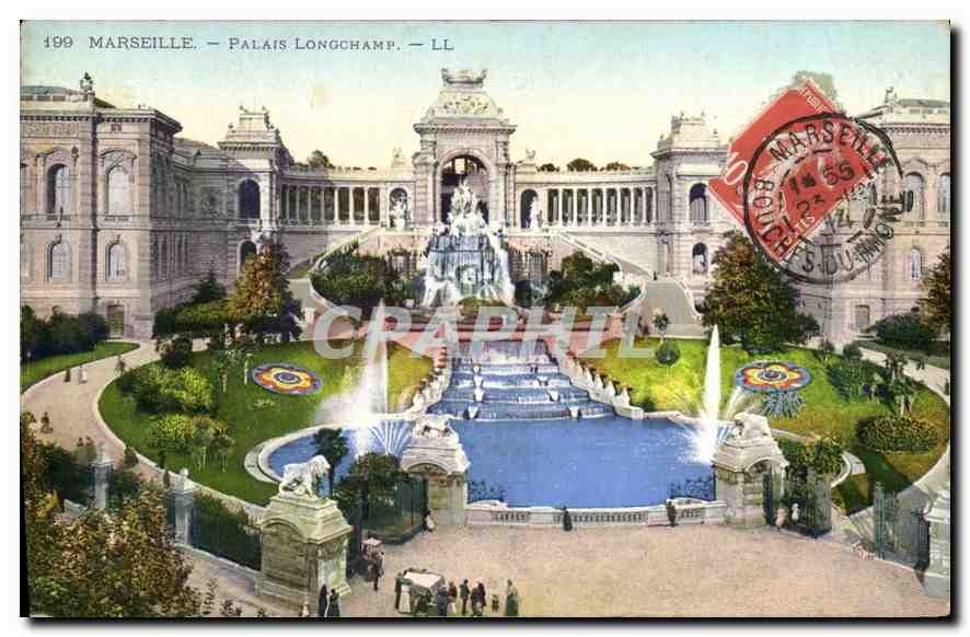 CPA Marseille Palais Longchamp 
