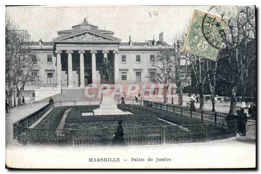 CPA Marseille palais de Justice 