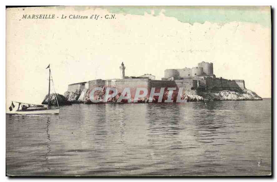 CPA Marseille le chateau d'If