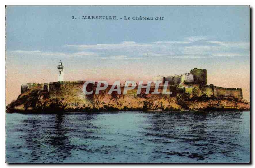 CPA Marseille le chateau d'If