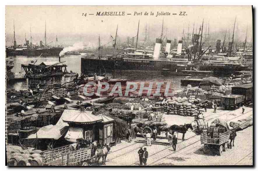 CPA Marseille Port de la Joliette 