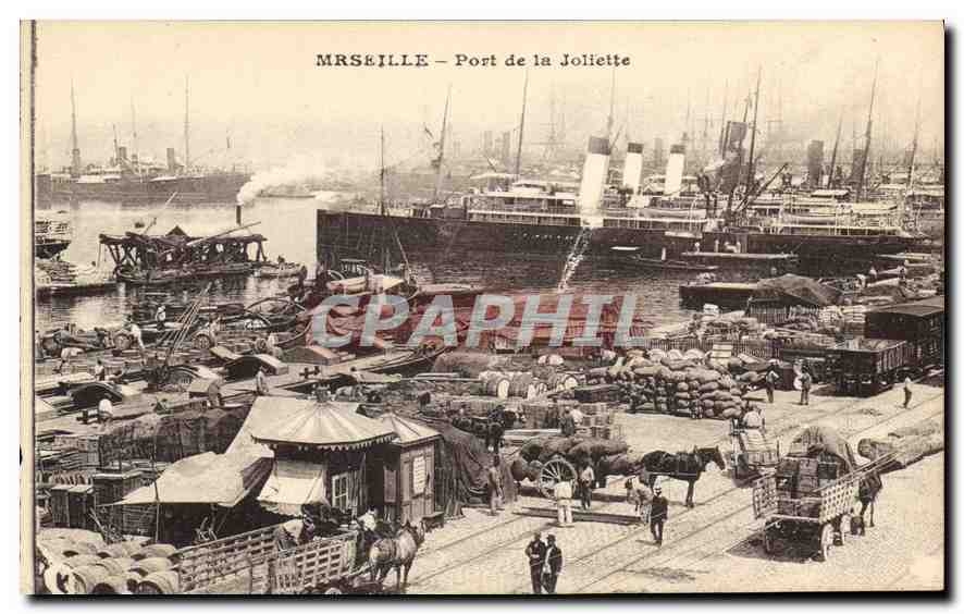 CPA Marseille Port de la Joliette 