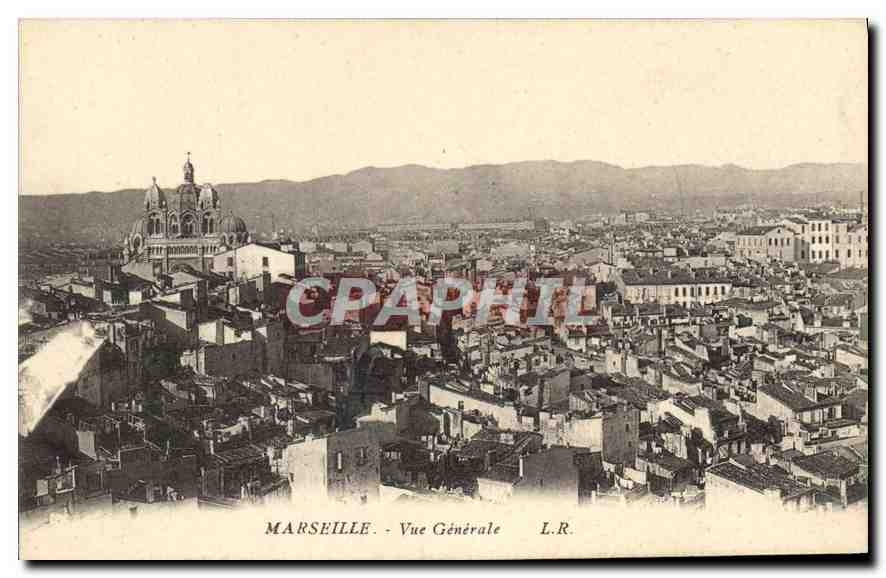 CPA Marseille vue generale 