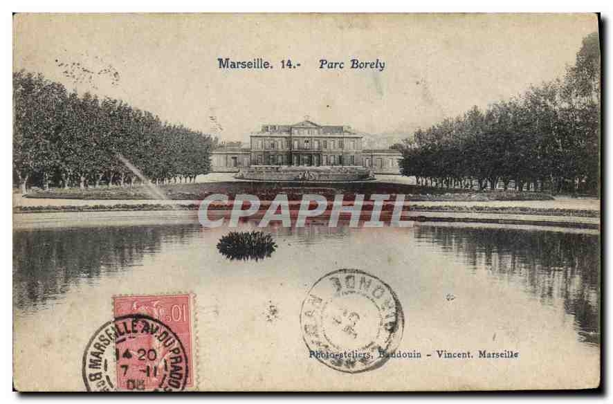 CPA Marseille Parc Borely 