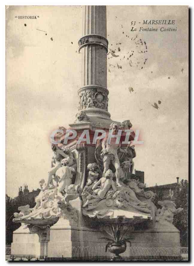 CPA Marseille la Fontaine Cantini 