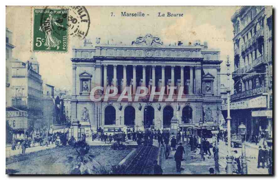 CPA Marseille la Bourse 
