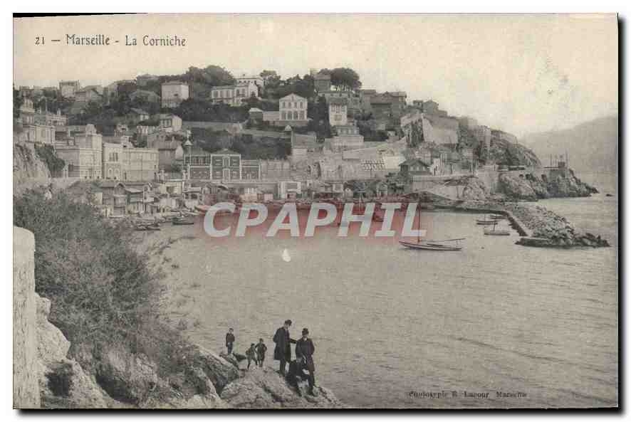 CPA Marseille la Corniche 