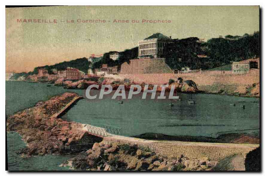 CPA Marseille la Corniche Anse du Prophete 
