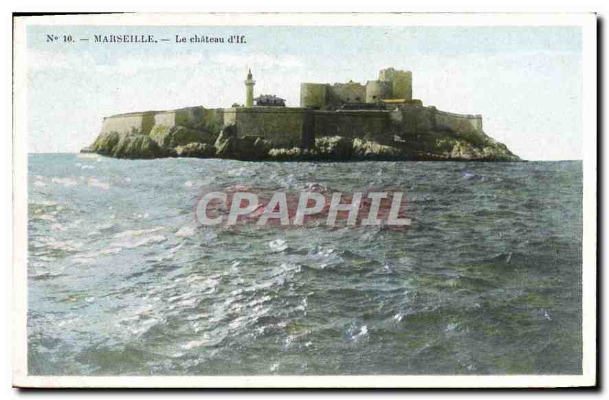 CPA Marseille le chateau d'If