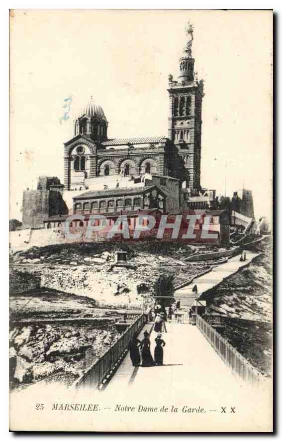 CPA Marseille Notre Dame de la Garde 