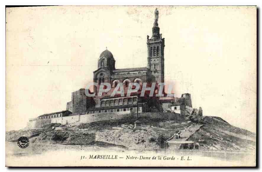 CPA Marseille Notre Dame de la Garde 