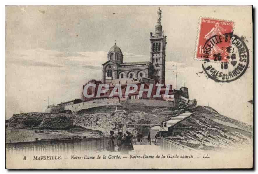 CPA Marseille Notre Dame de la Garde 