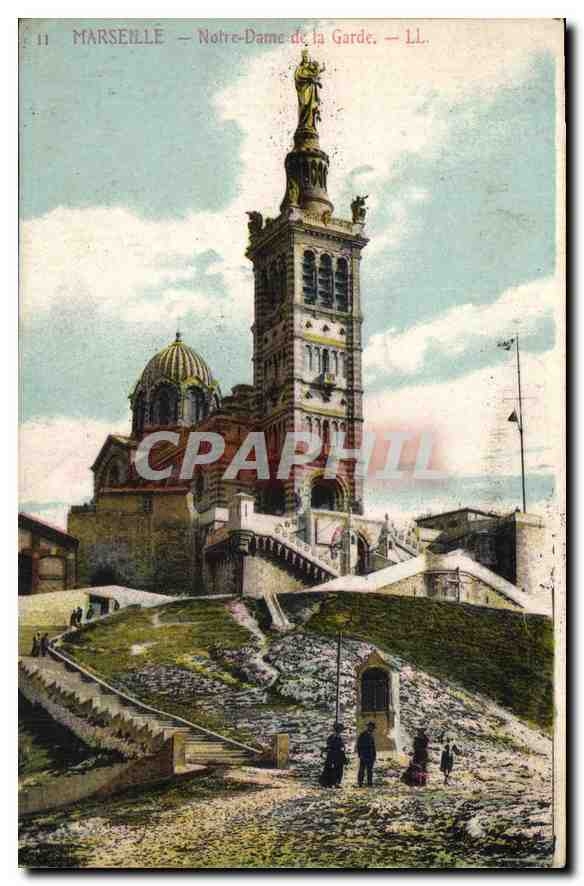 CPA Marseille Notre Dame de la Garde 