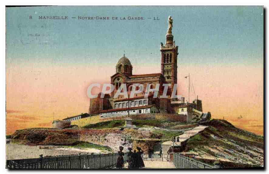 CPA Marseille Notre Dame de la Garde 